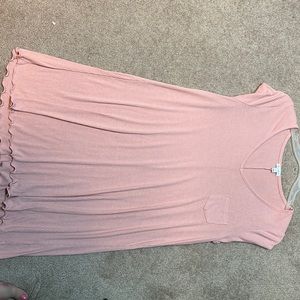 Pink summer dress